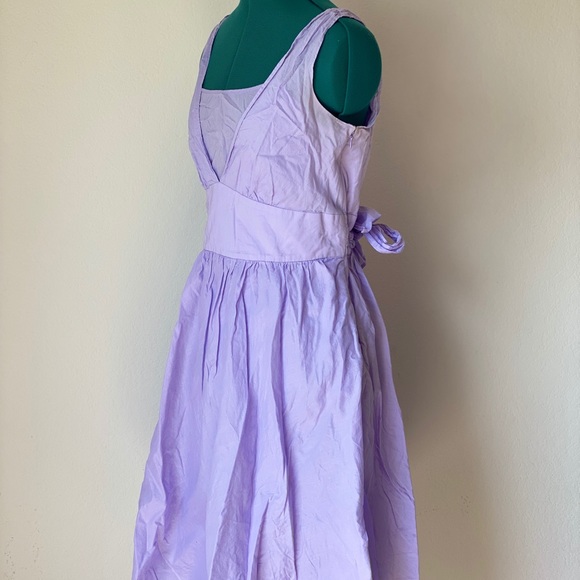 NFS lavender tea empire waist dress Size 10 - Picture 3 of 8